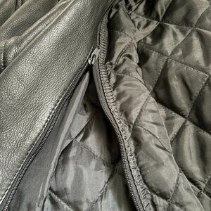 Heavy Leather Motorcycle Jacket